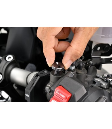 MIRROR PLUG BOLT GREY LEFT