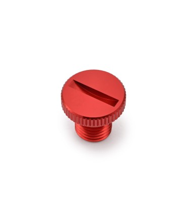 MIRROR PLUG BOLT RED LEFT