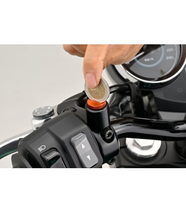 MIRROR PLUG BOLT ORANGE RIGHT