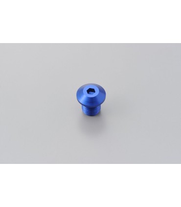 MIRROR PLUG BOLT BLUE LEFT