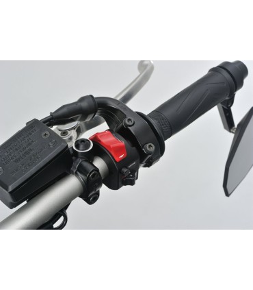 MIRROR PLUG BOLT BLACK LEFT