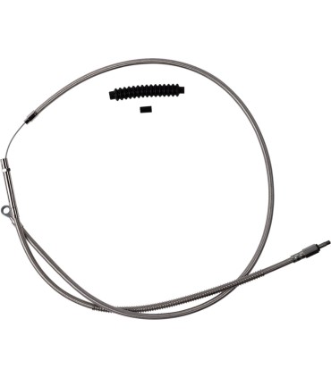 CABLE CLUTCH STNLS BRAID +6