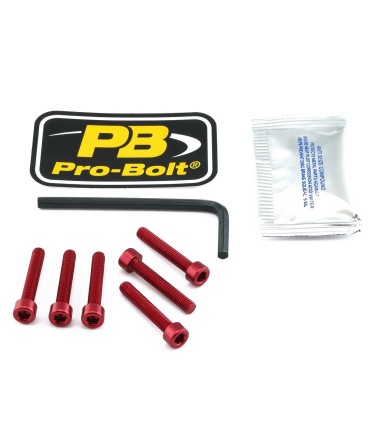 BOLT KIT FUEL CAP RED