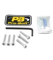 KIT DE BOULONS POUR BOUCHON DE RÉSERVOIR ARGENT