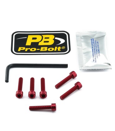 BOLT KIT FUEL CAP RED