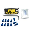 KIT DE BOULONS BOUCHON DE RÉSERVOIR BLEU