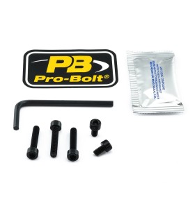 BOLT KIT FUEL CAP BLACK