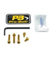 BOLT KIT FUEL CAP GOLD