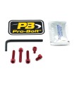 BOLT KIT FUEL CAP RED