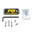 BOLT KIT FUEL CAP SILVER