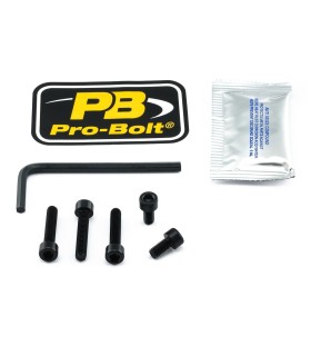 BOLT KIT FUEL CAP BLACK