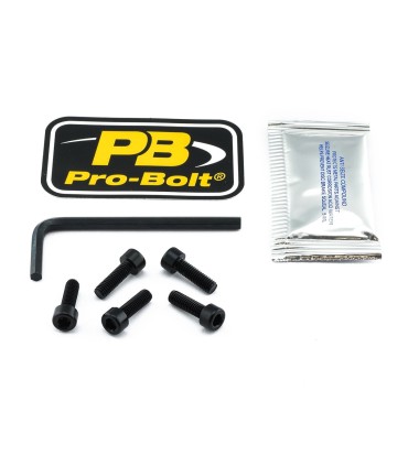 BOLT KIT FUEL CAP BLACK