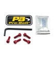 BOLT KIT FUEL CAP RED