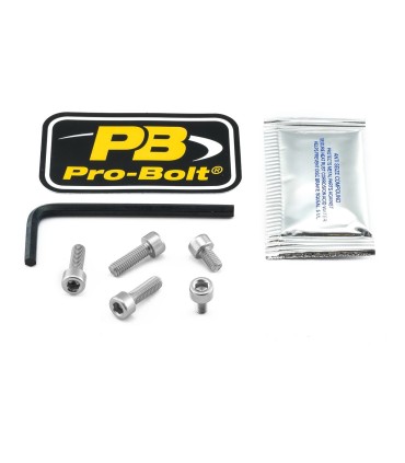 BOLT KIT FUEL CAP SILVER