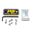 BOLT KIT FUEL CAP SILVER
