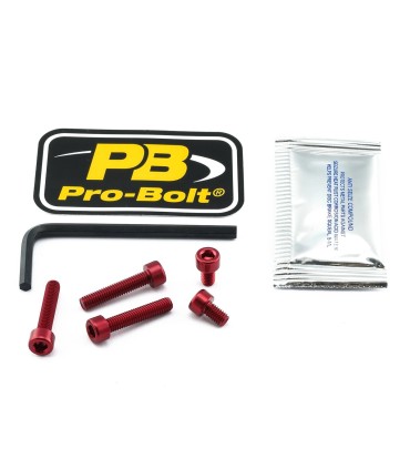 BOLT KIT FUEL CAP RED