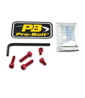 BOLT KIT FUEL CAP RED