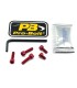 BOLT KIT FUEL CAP RED