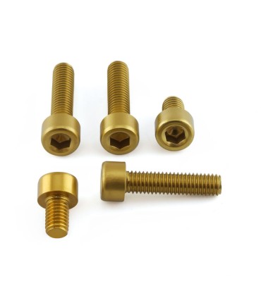 BOLT KIT FUEL CAP GOLD