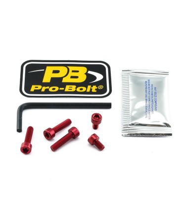 BOLT KIT FUEL CAP RED