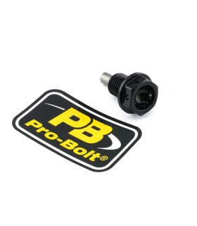 BOLT DRAIN 12X1.5X15 BLACK