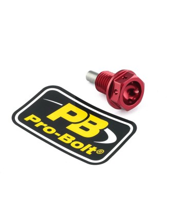 BOLT DRAIN 12X1.5X15 RED