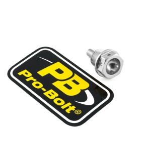 BOLT DRAIN 14X1.5X15 SILVER