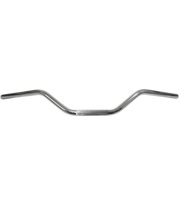 HANDLEBAR 7 DIRT TRACK CHR