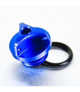 CAP OIL FILLER ALUM BMW BLUE