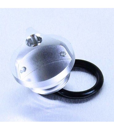 CAP OIL FILLER ALUM BMW SILVER