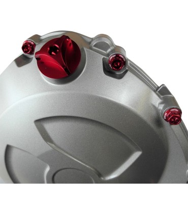 CAP OIL FILLER ALUM BMW RED