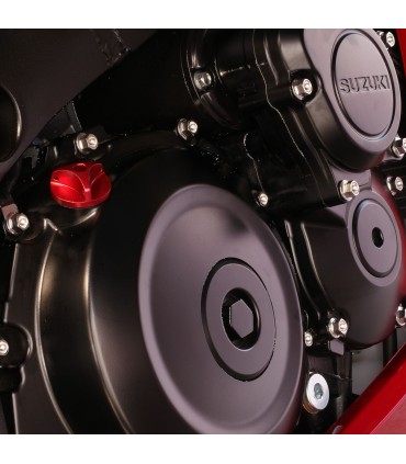 CAP OIL FILLER ALUM BMW RED