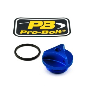 CAP OIL FILLER ALUM BMW BLUE