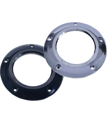 COVER DERBY CLEAR-CHROME M8 SO