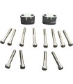 KIT DE RÉHAUSSE DE GUIDON 7/8 ALUMINIUM