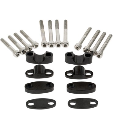 RISER KIT HANDLEBAR 7/8 BLACK