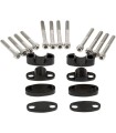 KIT DE RÉHAUSSE DE GUIDON 7/8 NOIR
