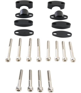 RISER KIT HANDLEBAR 1 1/8 BLK