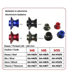 LIFT ADAPTER SARM YAM M6 RED