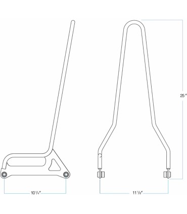 SISSYBAR FXD 06-17 CHR