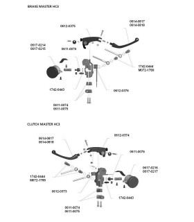 MIRROR CLAMP HC3 GD
