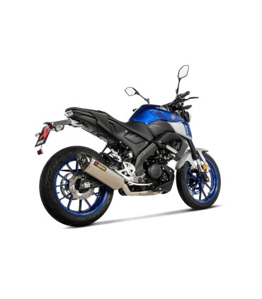 EXHAUST RAC TI R125/MT125