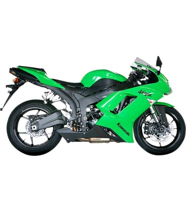 MUFFLER TI/CF ZX-6R 07/08