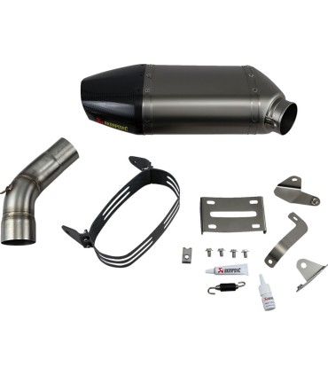 MUFFLER TI/CF ZX-6R 07/08