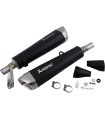 MUFFLERS TI BK STR TWIN