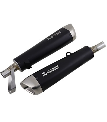 MUFFLERS TI BK STR TWIN