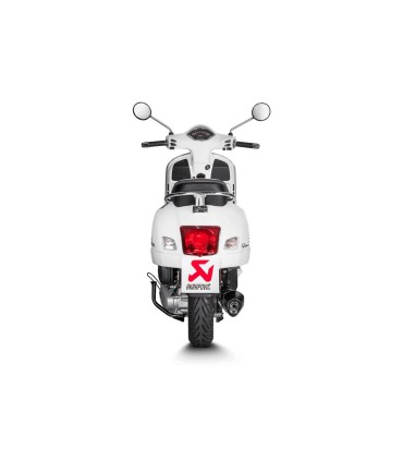 MUFFLER SS/CF BLK GTS125