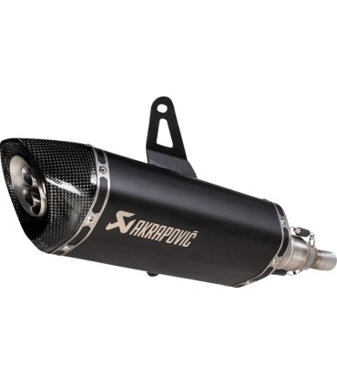 MUFFLER SS/CF BLK ITAL