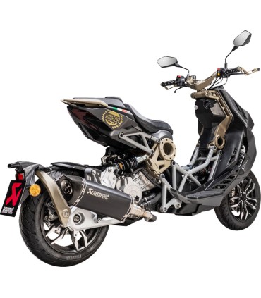 MUFFLER SS/CF BLK ITAL