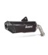 MUFFLER TI/CF BK F900GS